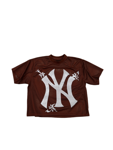 Yankee Crop Jersey (Brown)