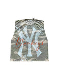 Yankeys Camo Cutoff